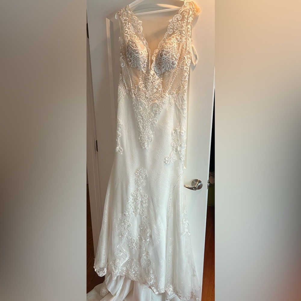 Hilda Ivory Embellished Wedding Dress
